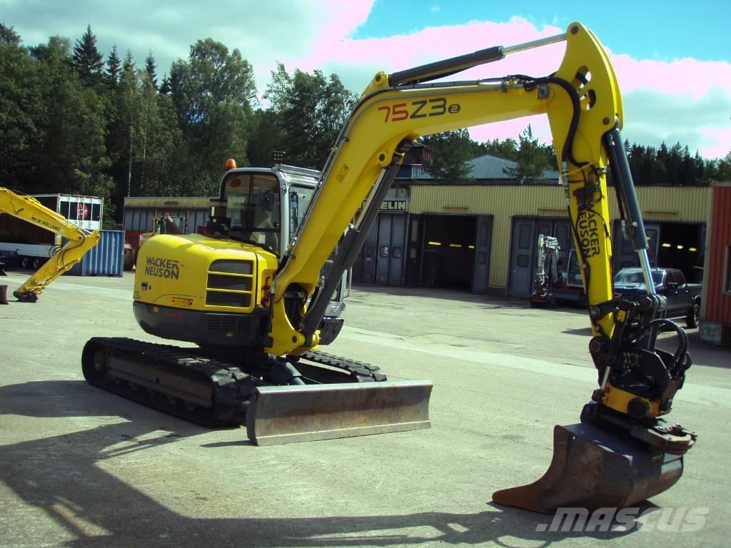 Wacker Neuson 75 Z3 Väikeekskavaatorid 7t-12t