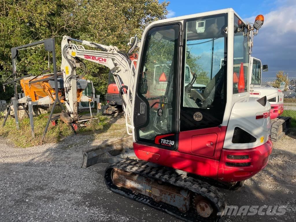Takeuchi TB 230 Miniekskavaatorid < 7 t