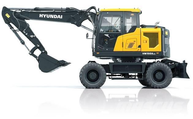Hyundai HW 150 ACR Ratasekskavaatorid