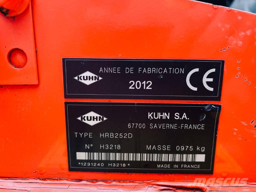 Kuhn HRB 252 Randaalid/mullafreesid