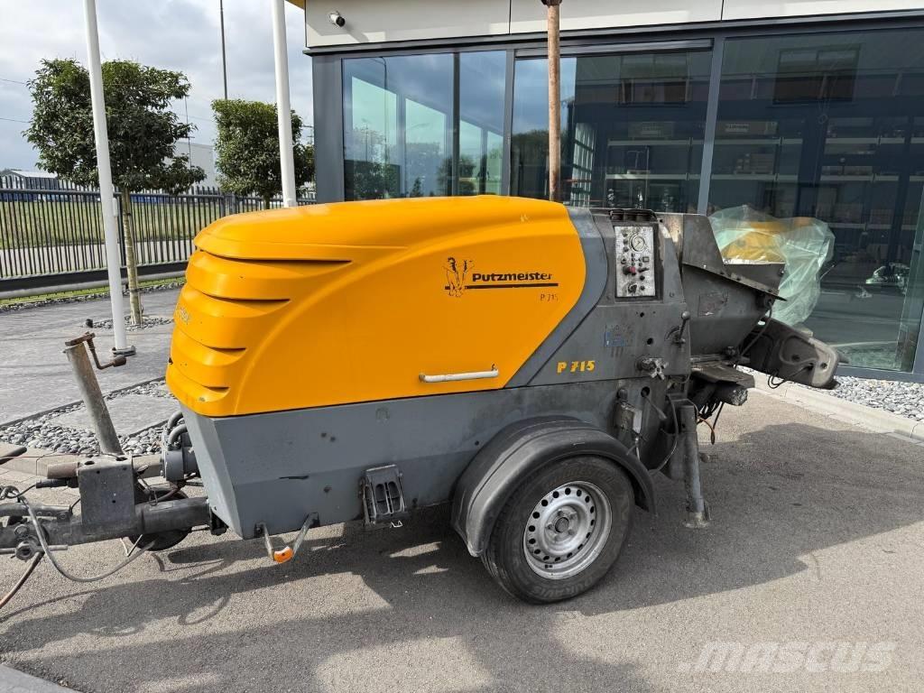 Putzmeister P 715 TD Betooni pumpautod
