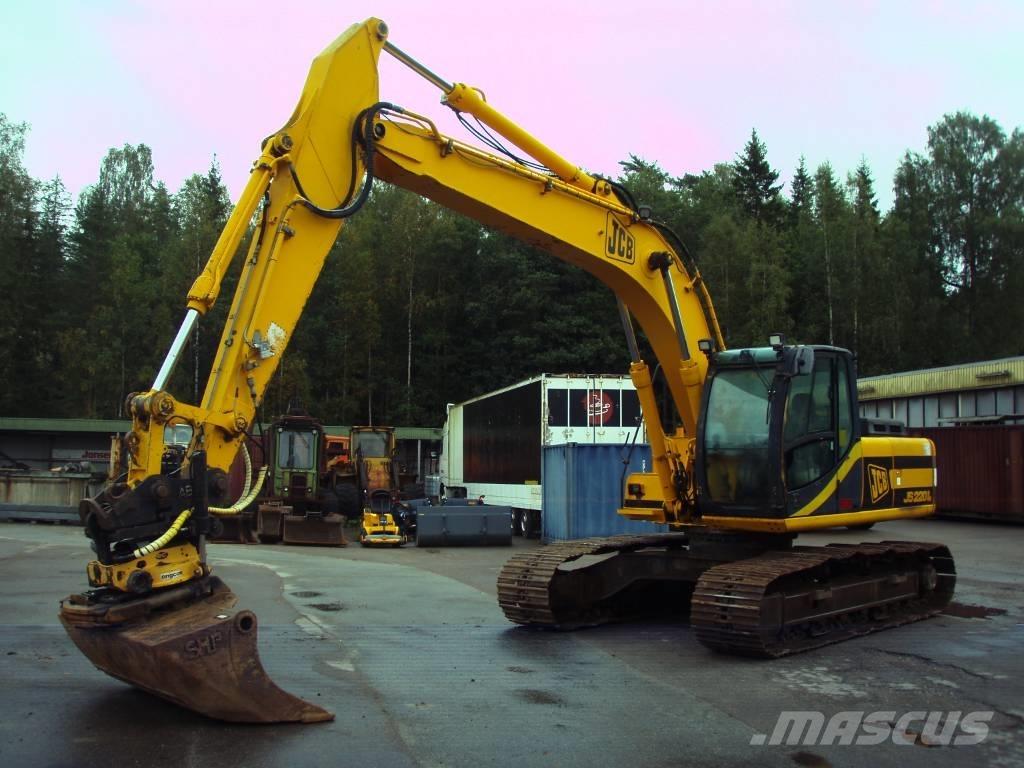 JCB JS 220 L Roomikekskavaatorid