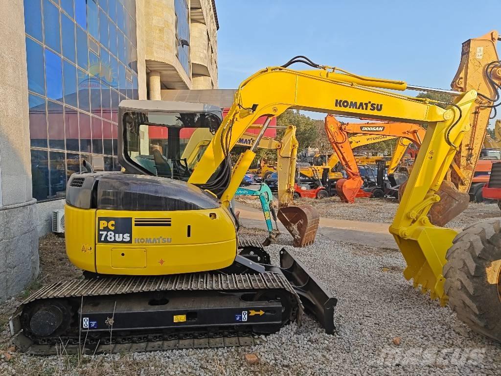 Komatsu PC78US-8 Väikeekskavaatorid 7t-12t