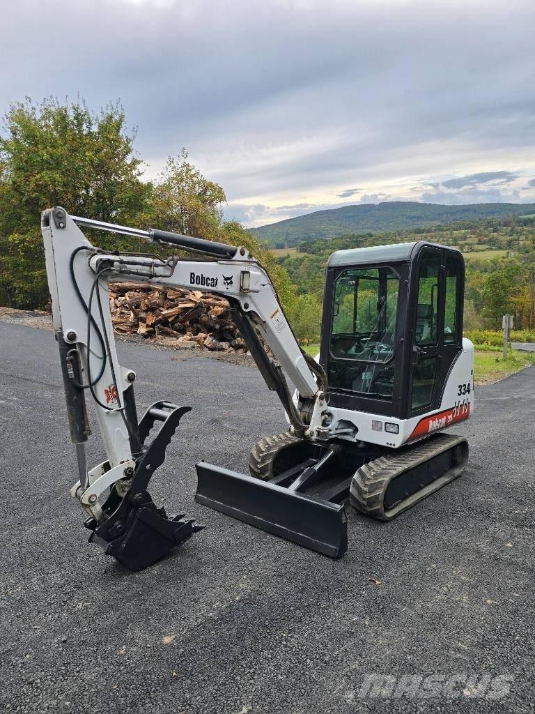 Bobcat 334G Miniekskavaatorid < 7 t