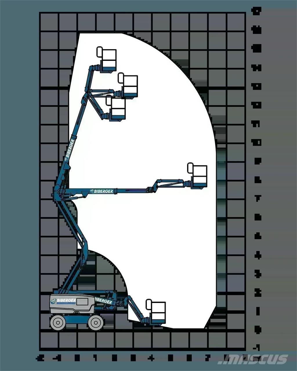 Genie Z45 XC Iseliikuvad poomtõstukid