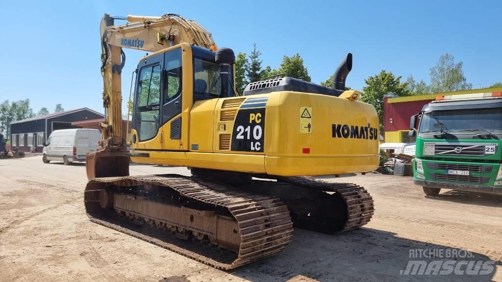 Komatsu PC 210 LC-8 Roomikekskavaatorid