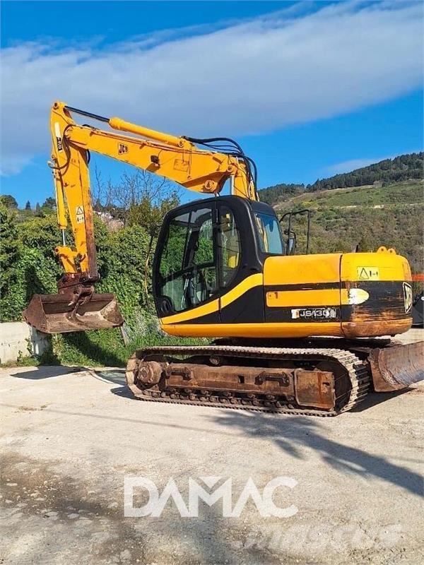 JCB JS130 Roomikekskavaatorid