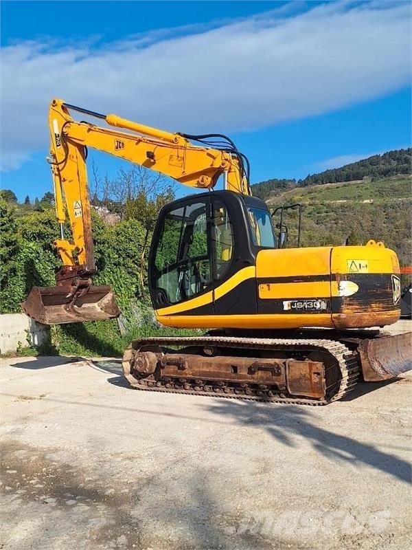 JCB JS130 Roomikekskavaatorid