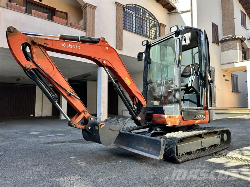 Kubota U27-4 Miniekskavaatorid < 7 t