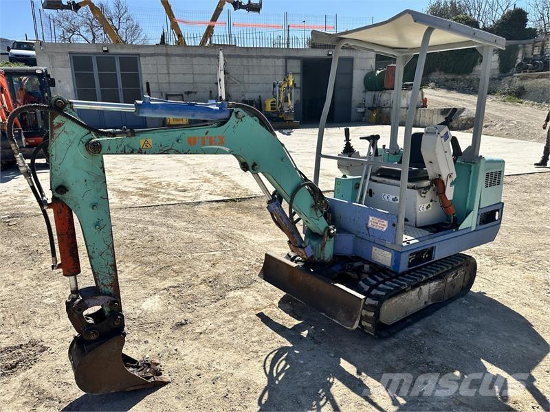  UTEX 1.3 Miniekskavaatorid < 7 t
