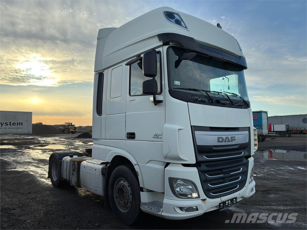 DAF XF 460 Sadulveokid