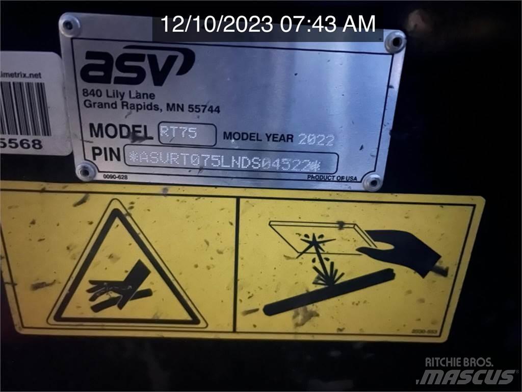 ASV POSI-TRACK RT75 Kompaktlaadurid