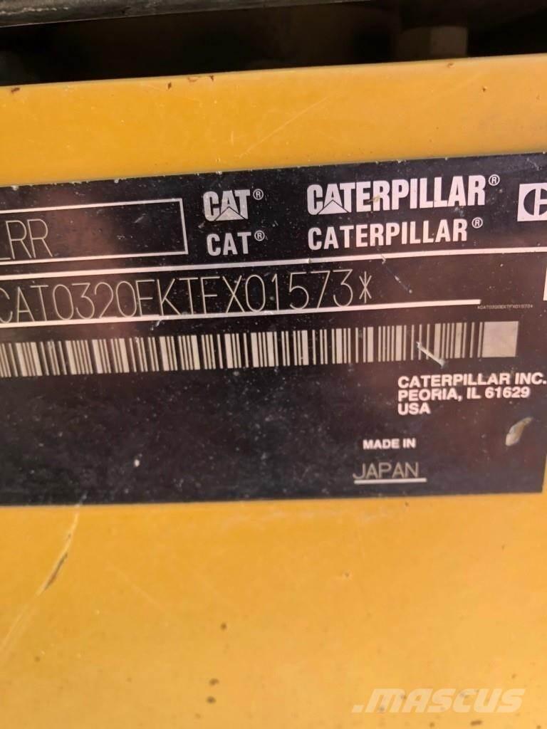 CAT 320ELRR Roomikekskavaatorid