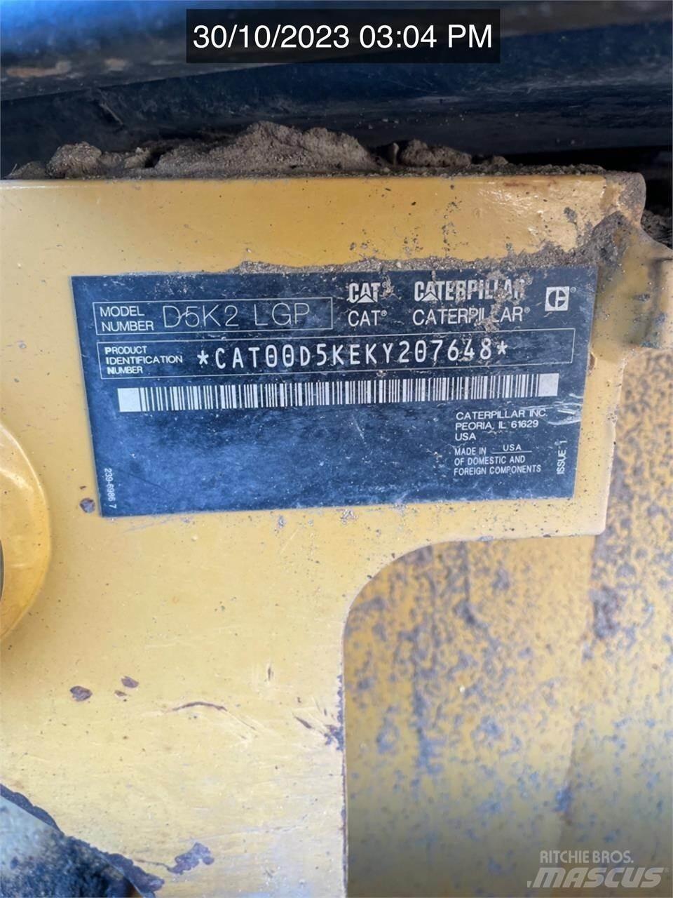 CAT D5K2 LGP Buldooserid