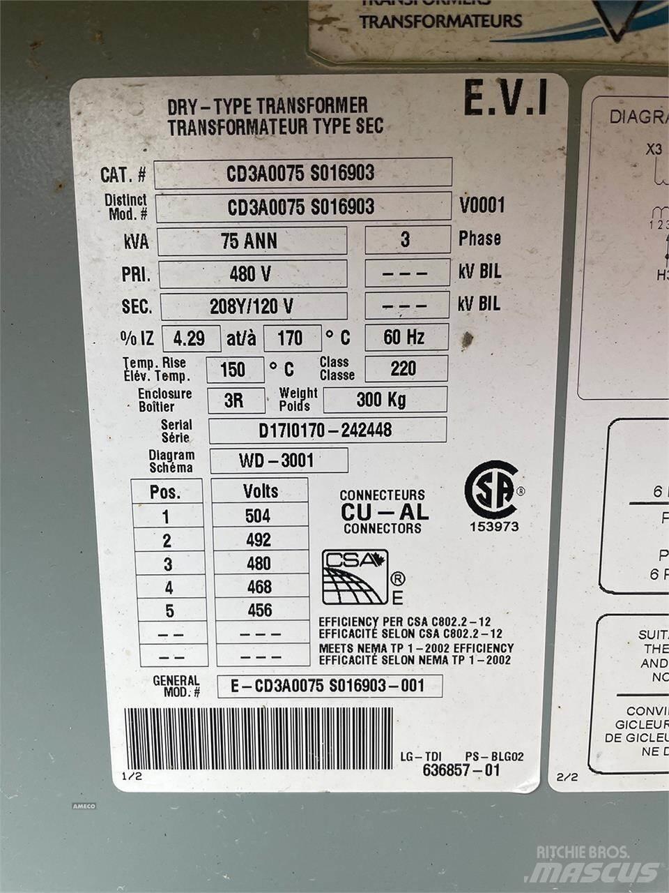 Delta 75 KVA Muud generaatorid