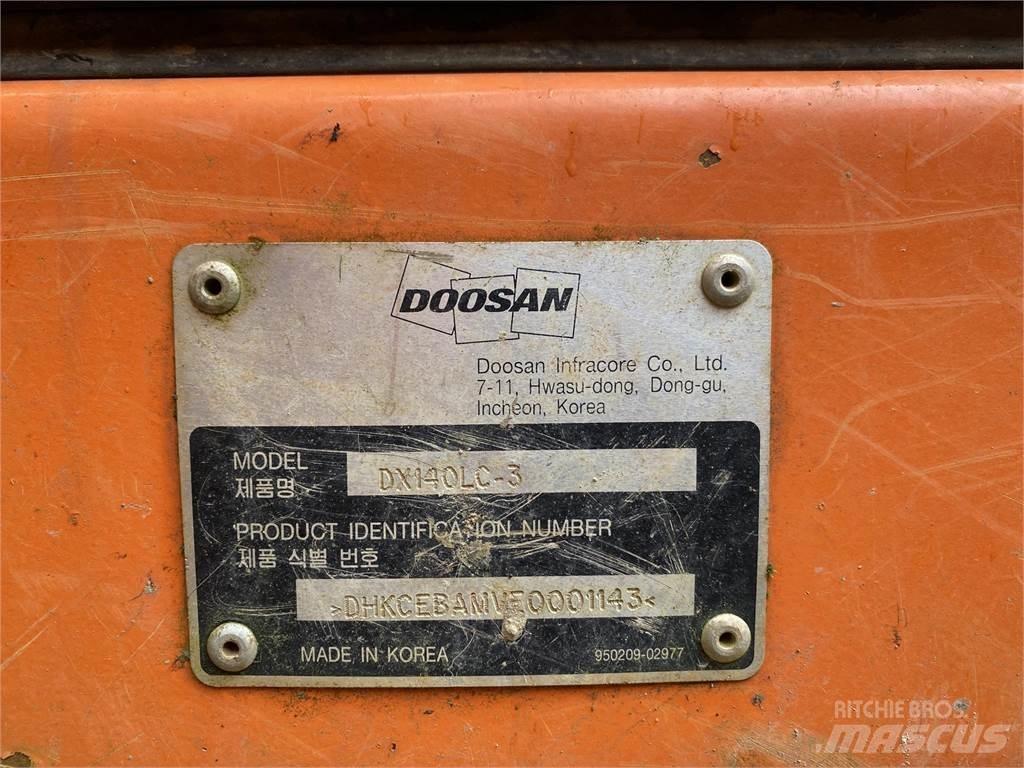 Doosan DX140 LC-3 Roomikekskavaatorid