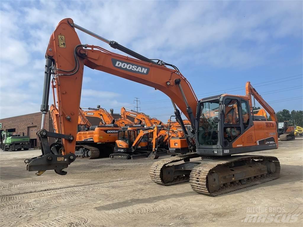 Doosan DX180 LC-5 Roomikekskavaatorid