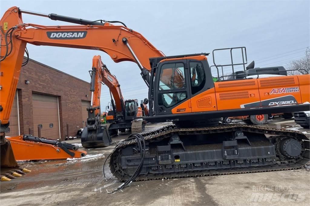 Doosan DX380 LL-5 Roomikekskavaatorid