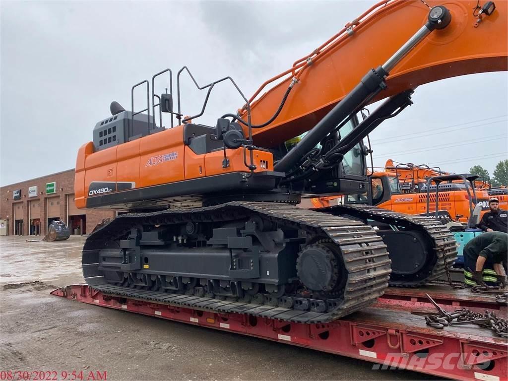 Doosan DX490 LC-5 Roomikekskavaatorid