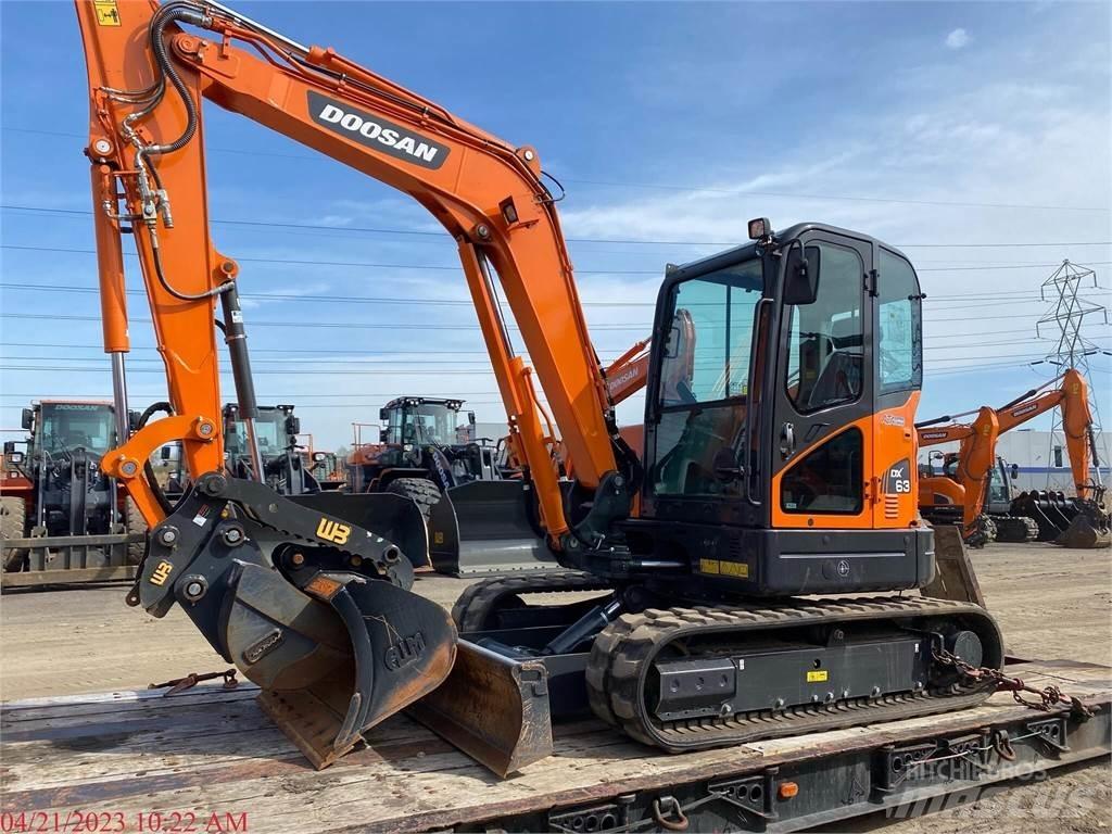 Doosan DX63-3 Roomikekskavaatorid
