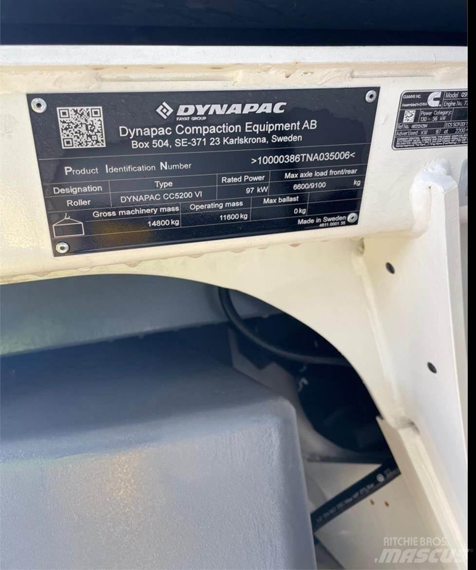 Dynapac CC5200 VI Tandemrullid