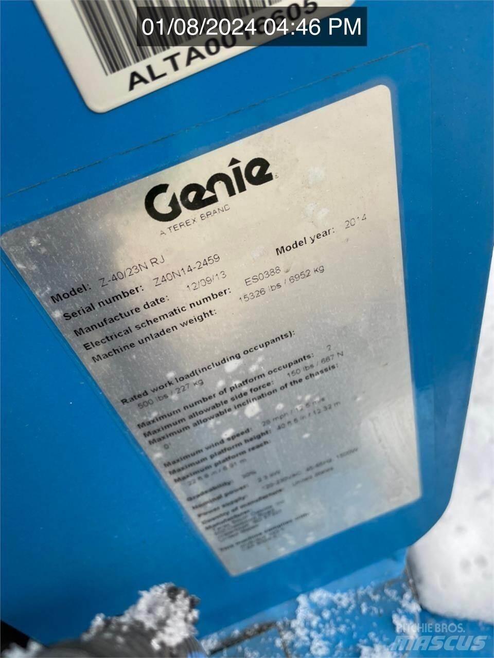 Genie Z40/23N RJ Iseliikuvad poomtõstukid