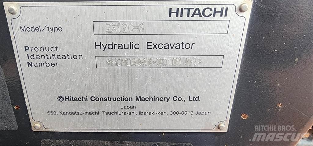 Hitachi ZX120-6 Roomikekskavaatorid
