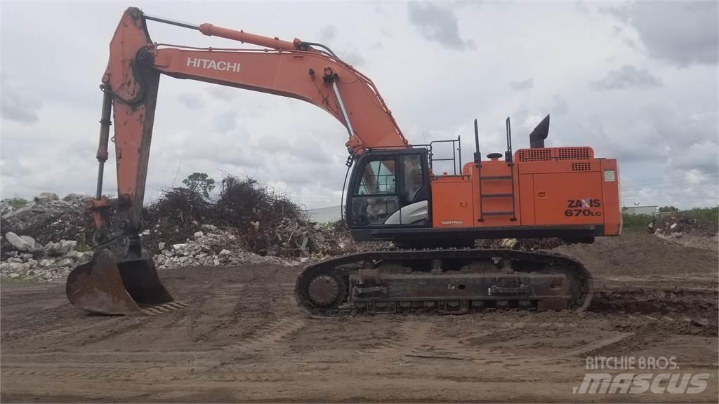 Hitachi ZX670 LC-5B Roomikekskavaatorid