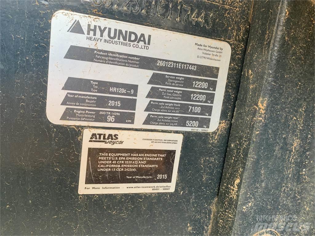 Hyundai HR120C-9 Tandemrullid