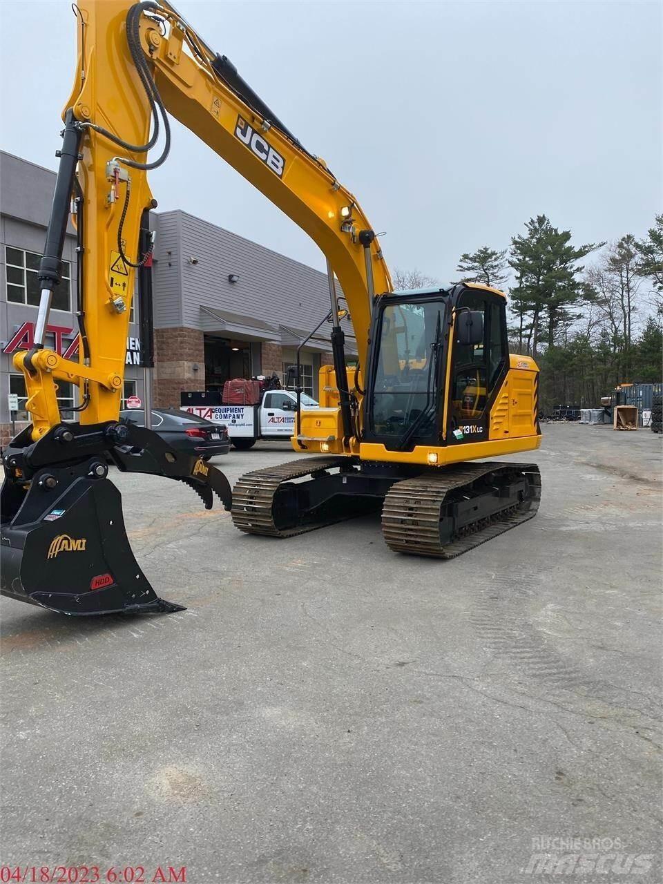 JCB 131X LC Roomikekskavaatorid