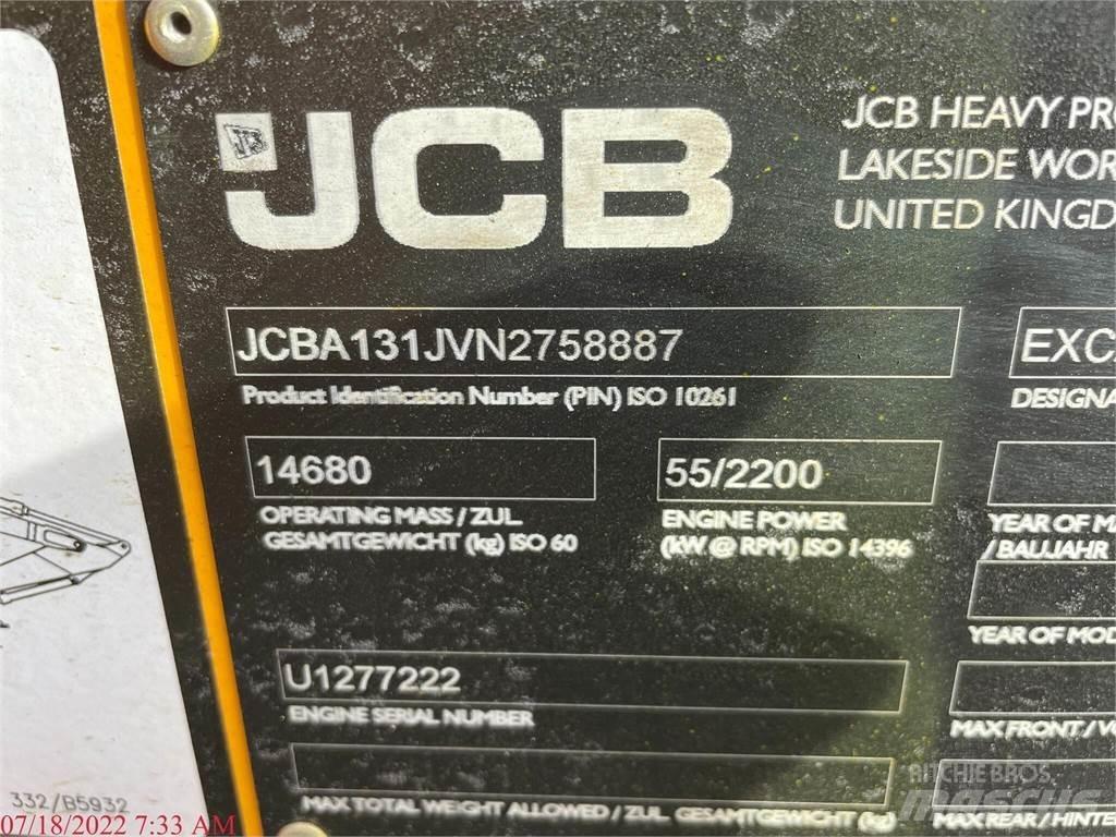 JCB 131X LC Roomikekskavaatorid