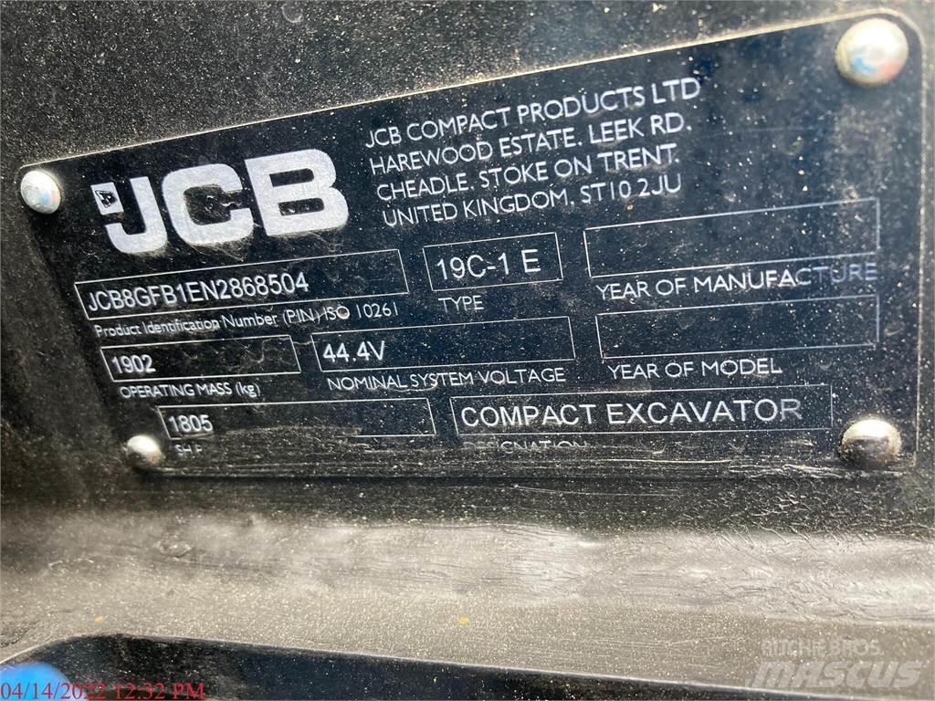 JCB 19C-1E Miniekskavaatorid < 7 t