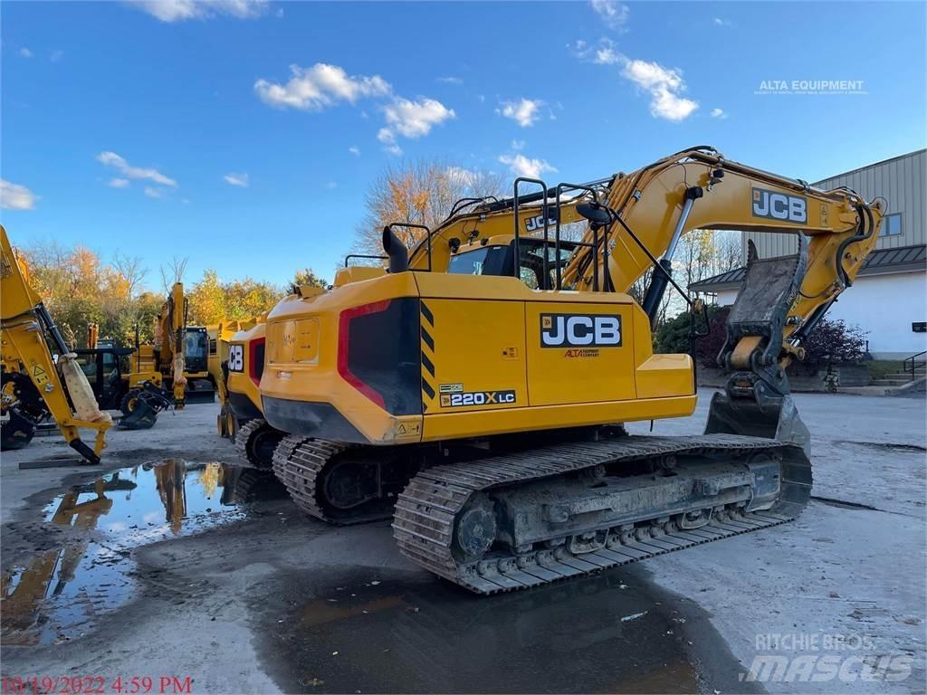 JCB 220X Roomikekskavaatorid
