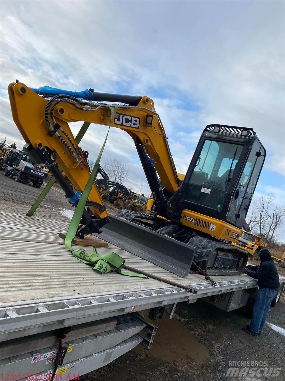 JCB 50Z-1 Miniekskavaatorid < 7 t