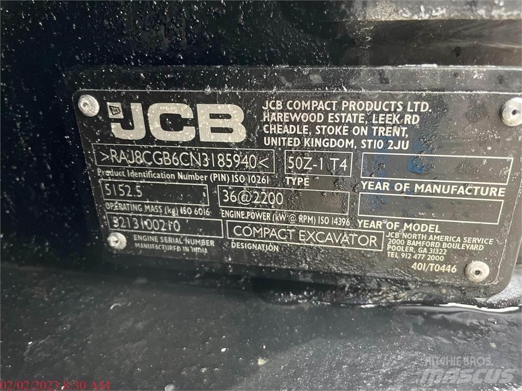 JCB 50Z-1 Miniekskavaatorid < 7 t