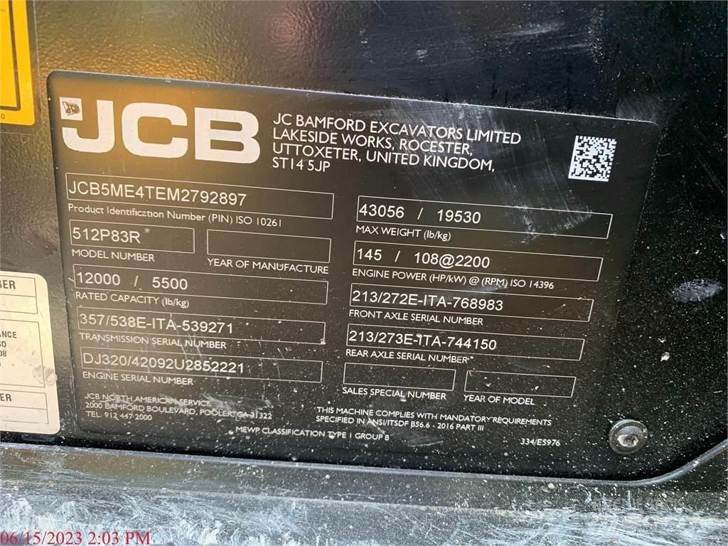 JCB 512-83R Teleskooplaadurid