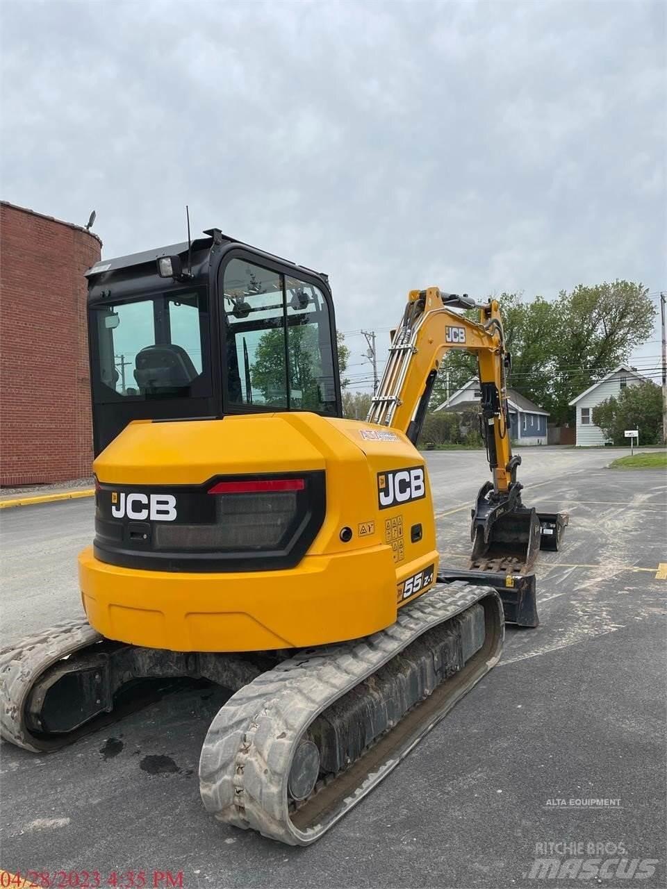 JCB 55Z-1 Miniekskavaatorid < 7 t
