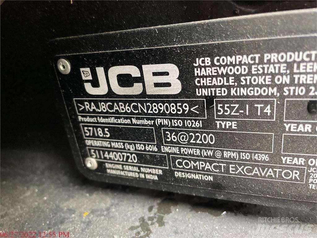 JCB 55Z-1 Miniekskavaatorid < 7 t