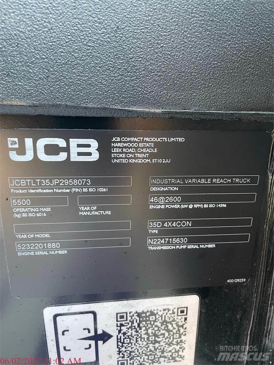 JCB 77-52D Teleskooplaadurid