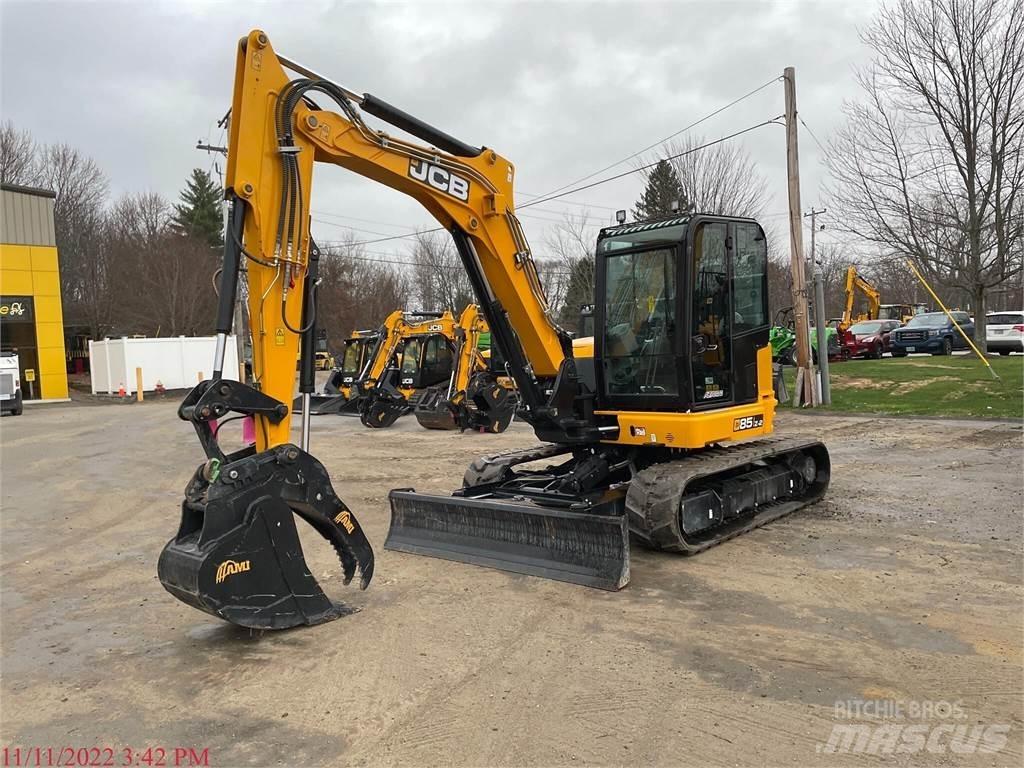 JCB 85Z-2 Roomikekskavaatorid