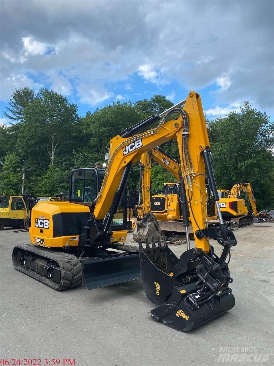 JCB 85Z-2 Roomikekskavaatorid