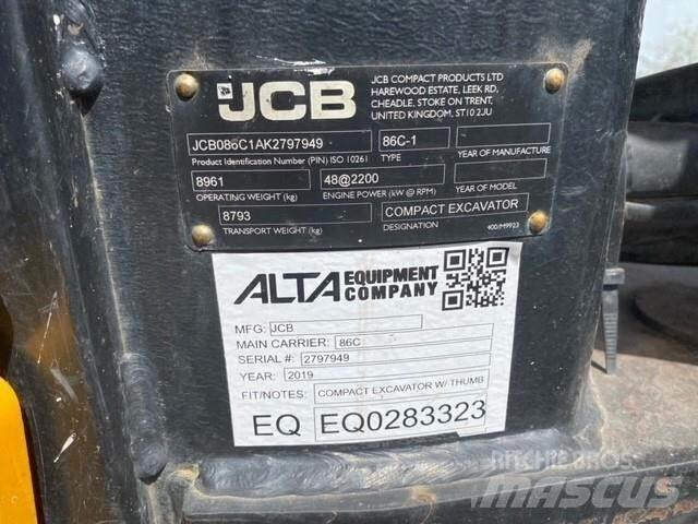 JCB 86C-1 Roomikekskavaatorid