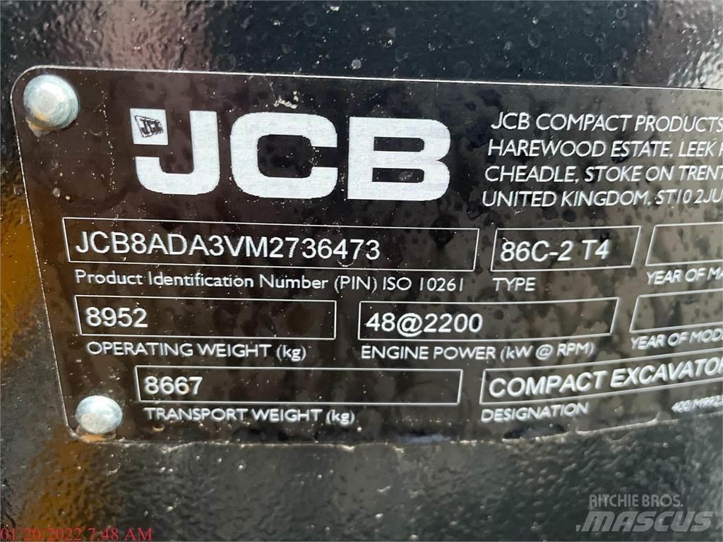 JCB 86C-2 Roomikekskavaatorid