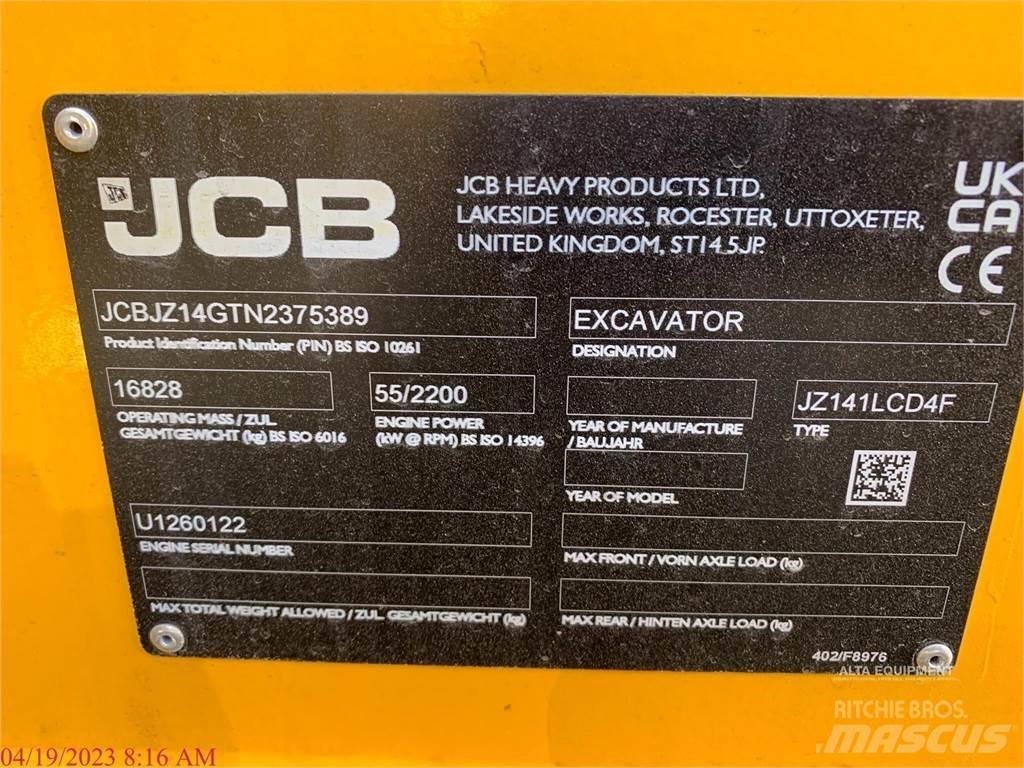 JCB JZ141 LC Roomikekskavaatorid