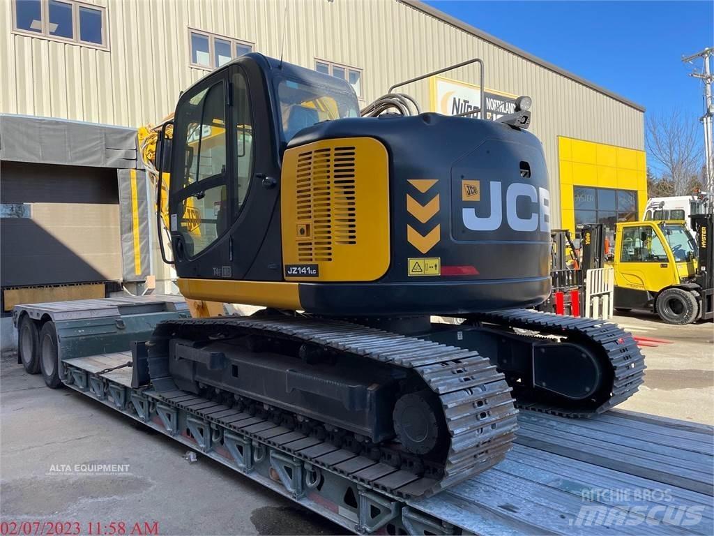 JCB JZ141 LC Roomikekskavaatorid