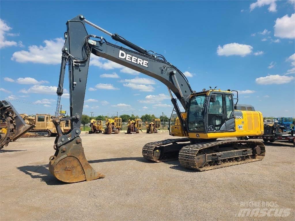 John Deere 210G LC Roomikekskavaatorid