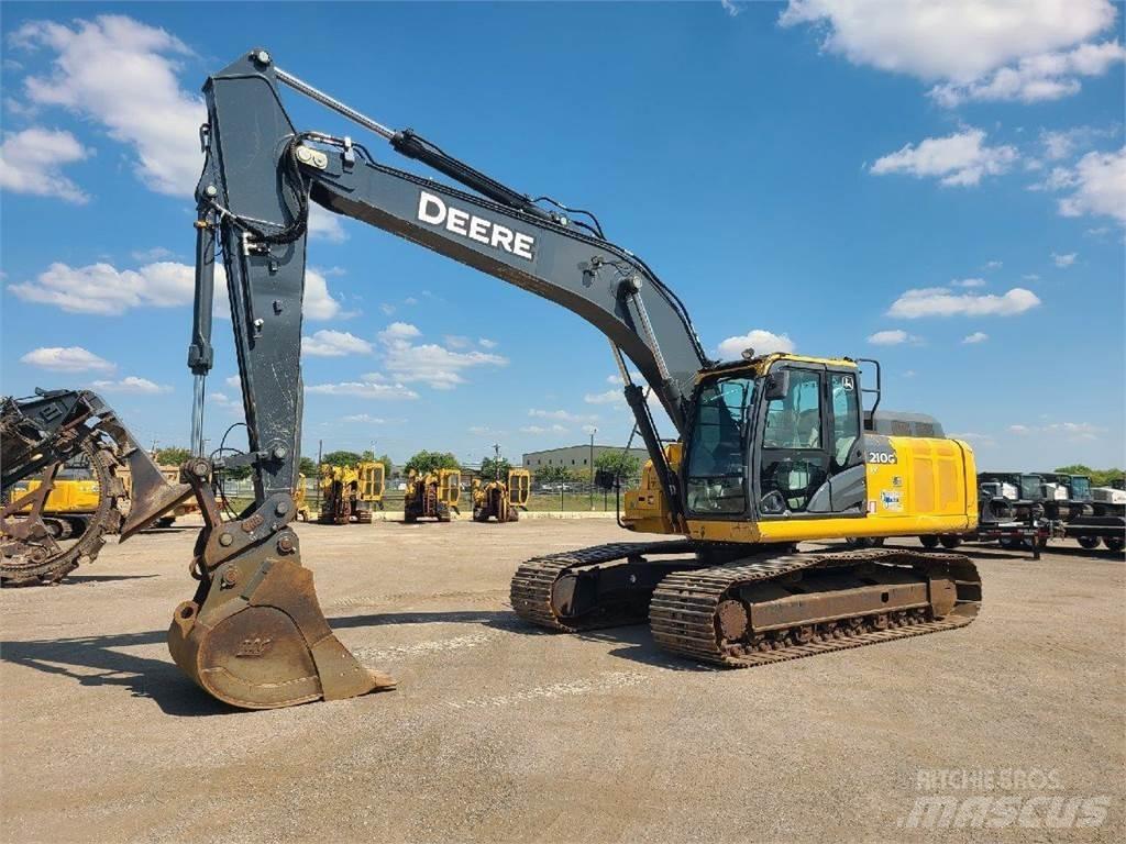 John Deere 210G LC Roomikekskavaatorid