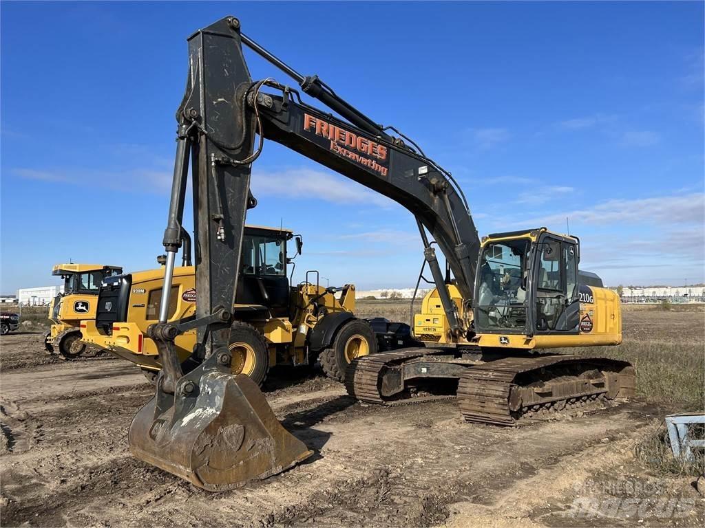 John Deere 210G LC Roomikekskavaatorid