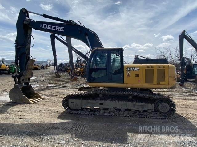 John Deere 270D LC Roomikekskavaatorid
