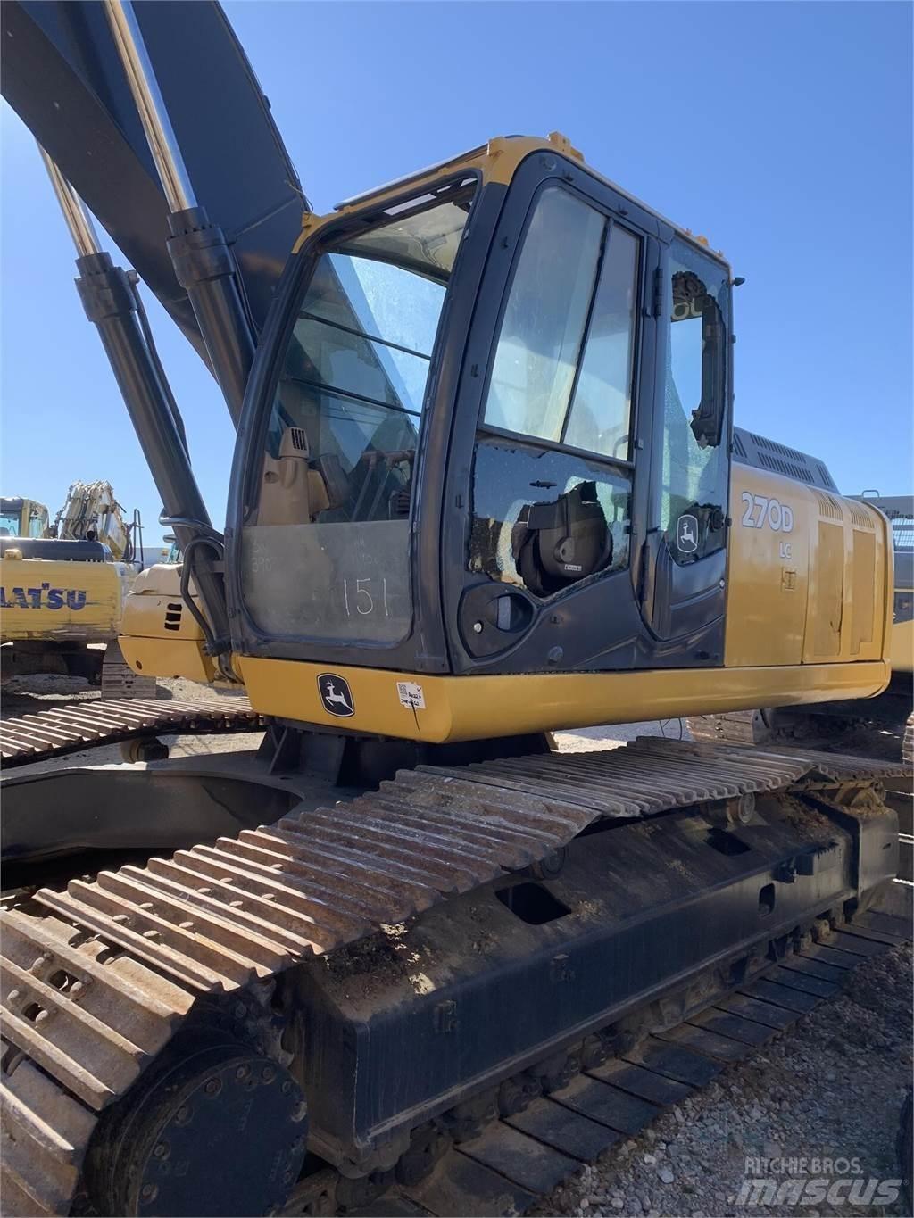 John Deere 270D LC Roomikekskavaatorid
